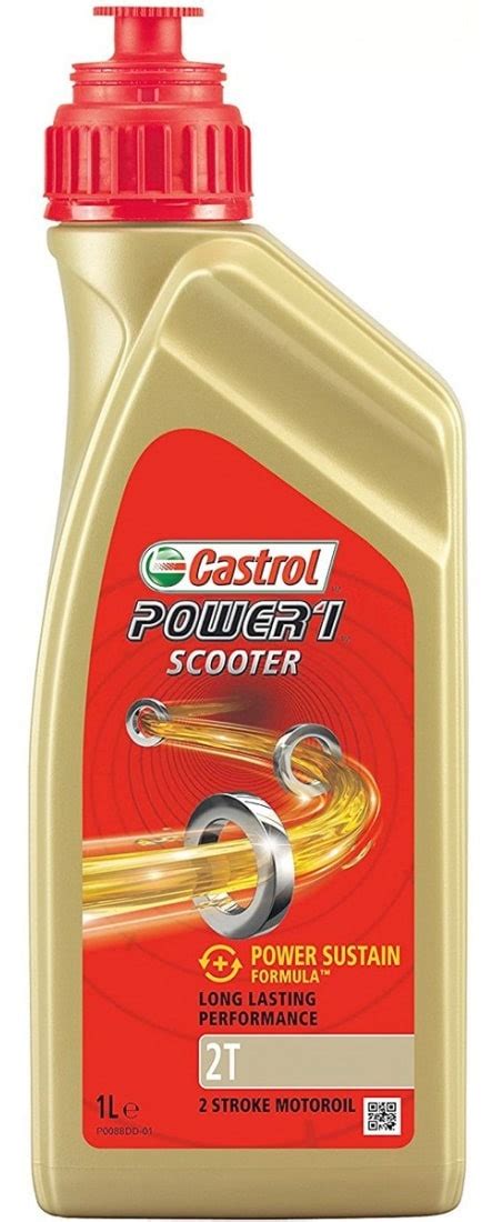 Castrol Power1 Scooter 2T, 1L - Oljedroppen