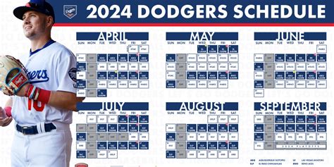 Los Angeles Dodgers Baseball Schedule 2024 - Korry Mildrid