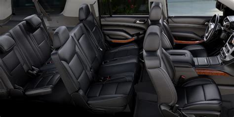 the interior of a vehicle with black leather seats