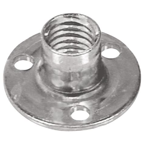 Hillman 2-Count #6 Zinc-Plated Standard (SAE) Brad Hole Tee Nuts at Lowes.com