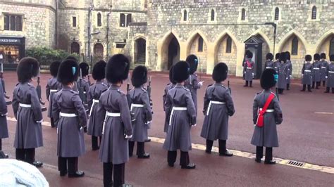 Changing of the Guard at Windsor Castle - YouTube