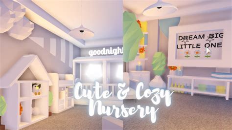 Cute & Cozy Nursery Roblox Adopt Me - YouTube