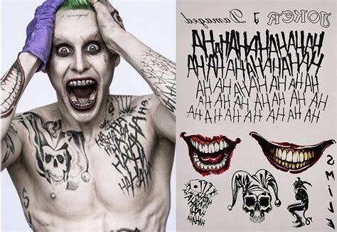 Joker Tattoo Meaning: Exploring The Suicide Squad - inchwormexercise