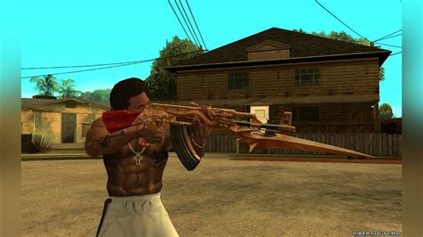 Скачать AK-47 Dragon для GTA San Andreas