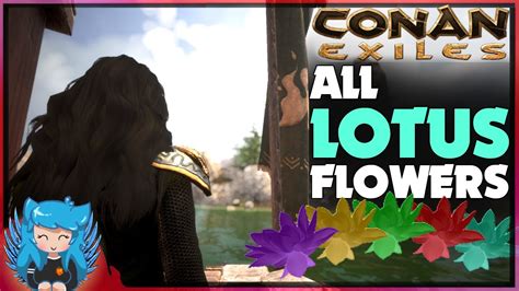 QUICK LOTUS BLOSSOM LOCATIONS GUIDE | Conan Exiles | - YouTube