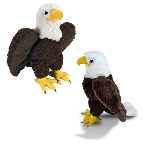 12" Stuffed Animal Bald Eagle - HISI0004925 - South Carolina State Park Web Store