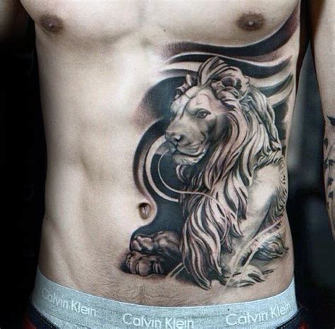 70 Lion Chest Tattoo Designs For Men - Fierce Animal Ink Ideas ...