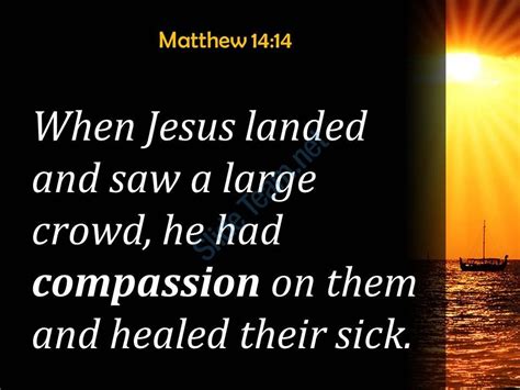 Matthew 14:14 | Jesus, Healing, Daily devotional