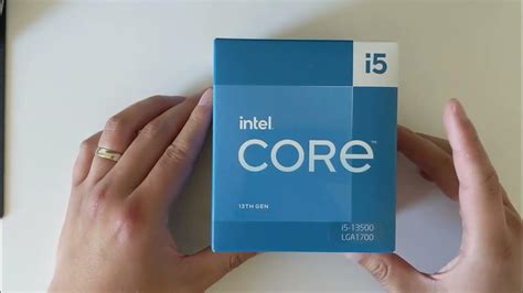 Unboxing Intel Core i5 13500 Processor - YouTube