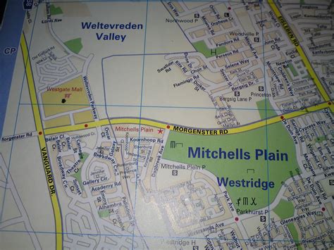 West Coast BMX News: Map to Michells Plain Park.