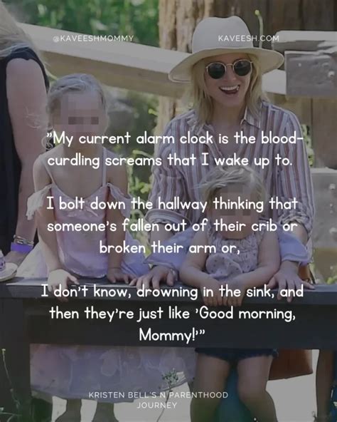 30 Best Kristen Bell Motherhood Quotes - The Thrifty Mom's Corner