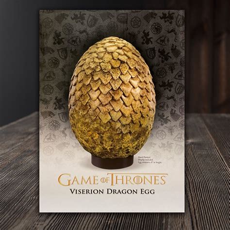 Official Game Of Thrones Dragon Egg Drogon Viserion Rhaegal Authentic Replica - Prim Baby