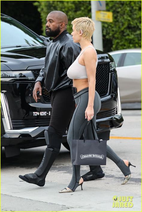 Kanye West & Wife Bianca Censori Wear Athleisure Outfits for Dinner Date in West Hollywood ...