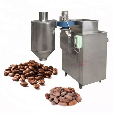 small cocoa bean processing line cocoa bean winnower and cracker coffee ...