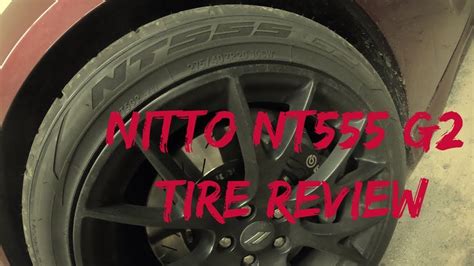 review of the nitto NT555 G2 tires - YouTube