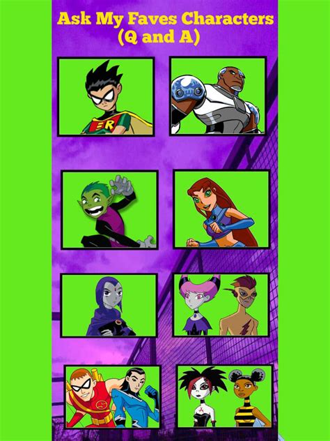 Ask my favourite Teen Titans (2003) Characters by MultiVerseDefender10 ...