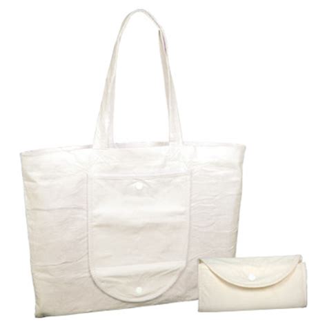 BAMBOO FIBER FOLDING SHOPPING BAG