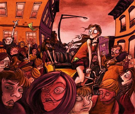 'Mass Hysteria' by Maria DeCerce - Illustration from | Illustrators ...