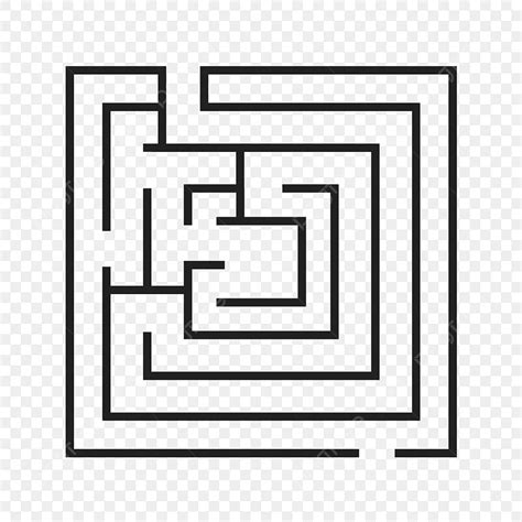 Maze Clipart Hd PNG, Maze Line Black Icon, Line Icons, Black Icons, Maze Clipart PNG Image For ...