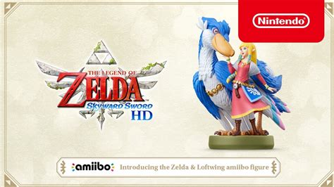 Zelda and Loftwing amiibo revealed to celebrate Zelda: Skyward Sword HD