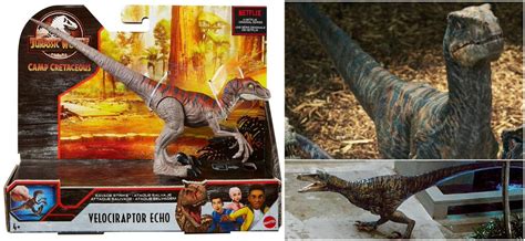 Jurassic World Camp Cretaceous Raptor Squad Exclusive Action Figure 4-Pack [Blue, Charlie, Delta ...