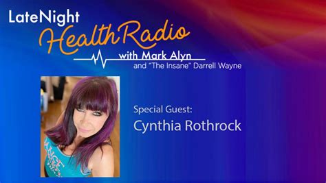 Martial Arts & Health with Special Guest Cynthia Rothrock - Cynthia Rothrock Official Website ...