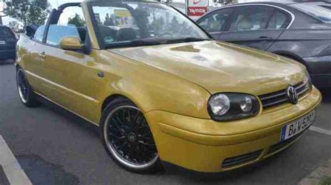 Golf 4 VR6 Cabrio - Neue Positionen Volkswagen Pkw.