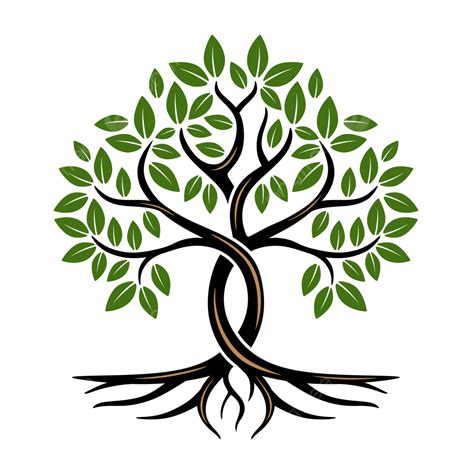 Oak Tree Logo Design, Tree Logo, Green Tree, Oak Logo PNG and Vector ...