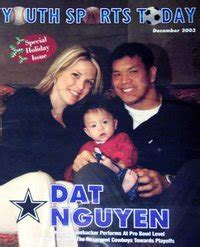 Photos: Former Dallas Cowboys' Vietnamese star Dat Nguyen and his wife Becky » Asian Players