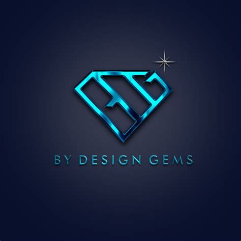 Creative gem related logo design for By Design Gems | Logo & business ...