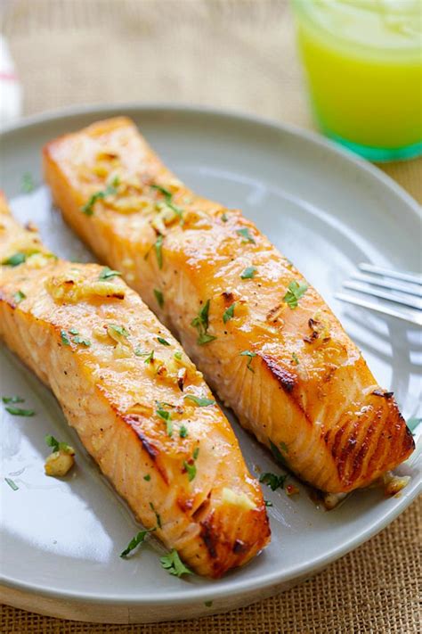 Honey Mustard Salmon | Easy Delicious Recipes