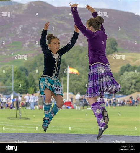 Highland Dancing, Highland Games, Newtonmore, Scotland, United Kingdom ...