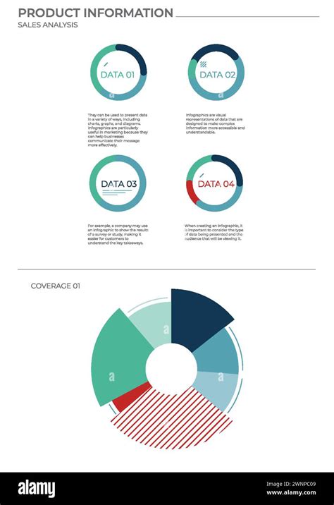 Data analysis pie charts in color. Finance elements charts Stock Vector Image & Art - Alamy