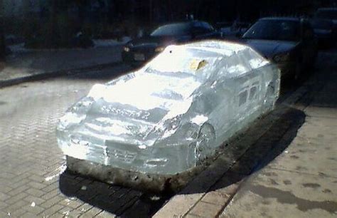 14 Coolest Ice Car Sculptures