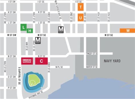 Washington Nationals Parking in 2022: Nationals Park Parking