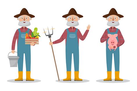 Top 113+ Happy farmer cartoon - Tariquerahman.net