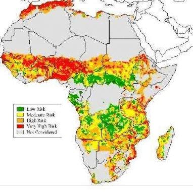 Human-induced desertification in Africa | Download Scientific Diagram