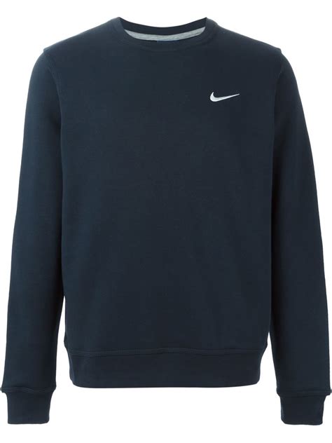 Lyst - Nike 'club Crew' Sweatshirt in Blue for Men