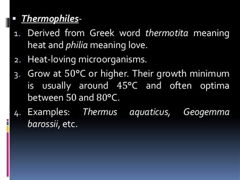 Factors affecting the growth of microbes