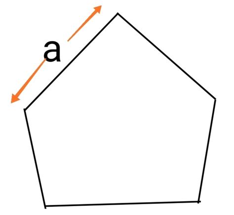 Regular Pentagon Area Calculator