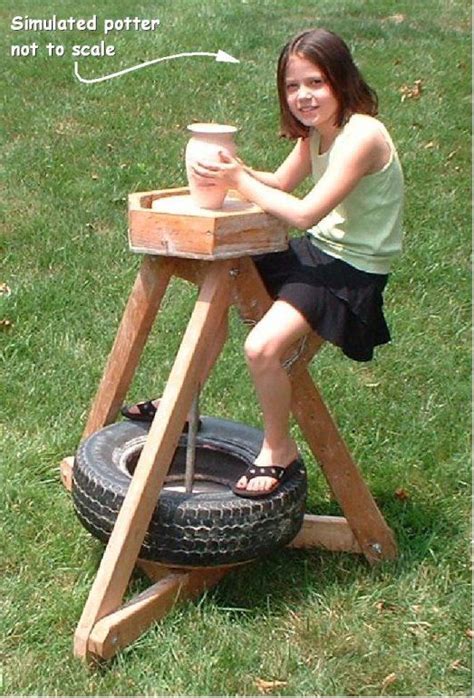 Homemade Portable Pottery Wheel | Pottery kiln, Pottery wheel, Diy pottery