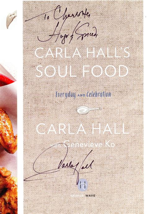 Carla Hall's Soul Food by HALL, Carla and Genevieve Ko: Fine Hardcover ...