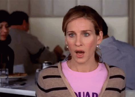 Excuse Me GIF - Carrie SexAndTheCity Shocked - Discover & Share GIFs