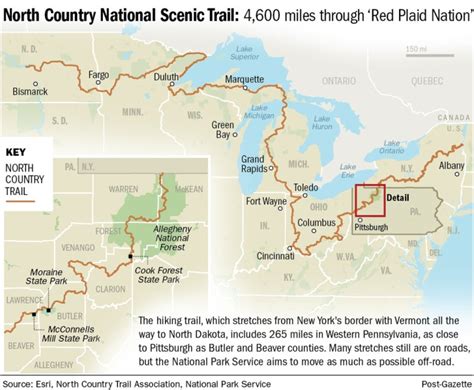 The North Country National Scenic Trail: A 4,600-mile walk through ...