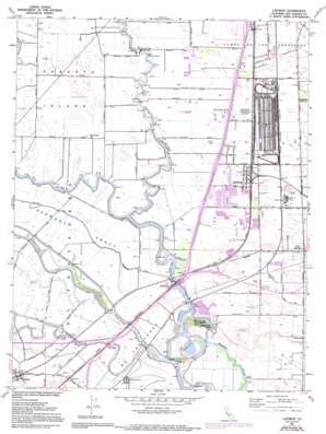 Lathrop topographic map, CA - USGS Topo Quad 37121g3