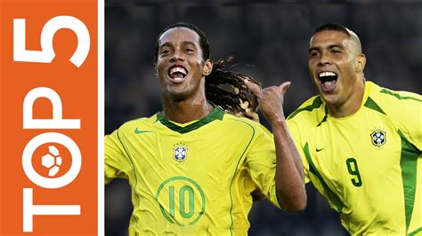 Top 5 Brazilian Players Ever! - YouTube