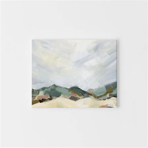 Hillside Art Landscape Painting Scenic View Farm Countryside - Etsy