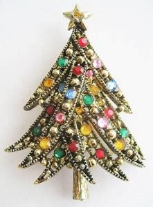 Christmas Tree Brooches