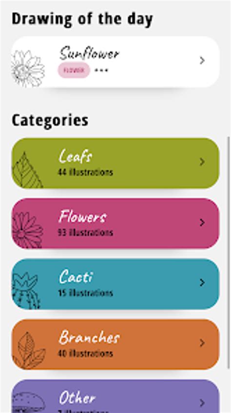 How to draw flowers and plants for Android - Download