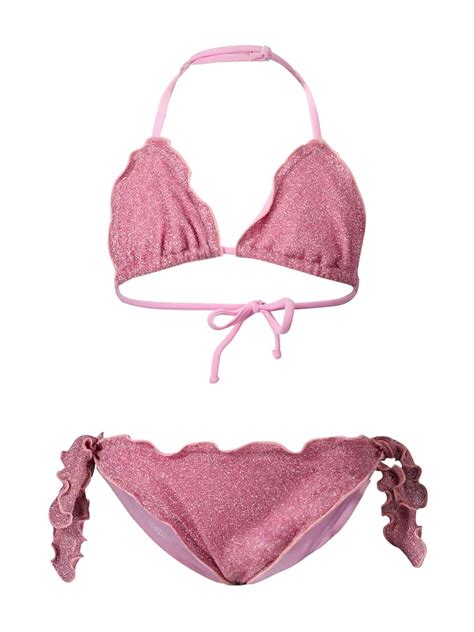 Sundek Kids Bikini For Girls In Fuchsia | ModeSens